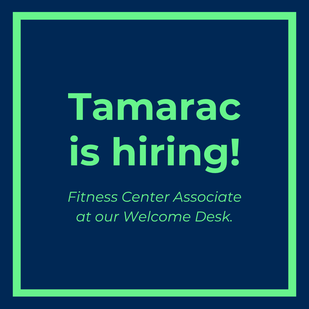 We Are Hiring medical fitness certified logo